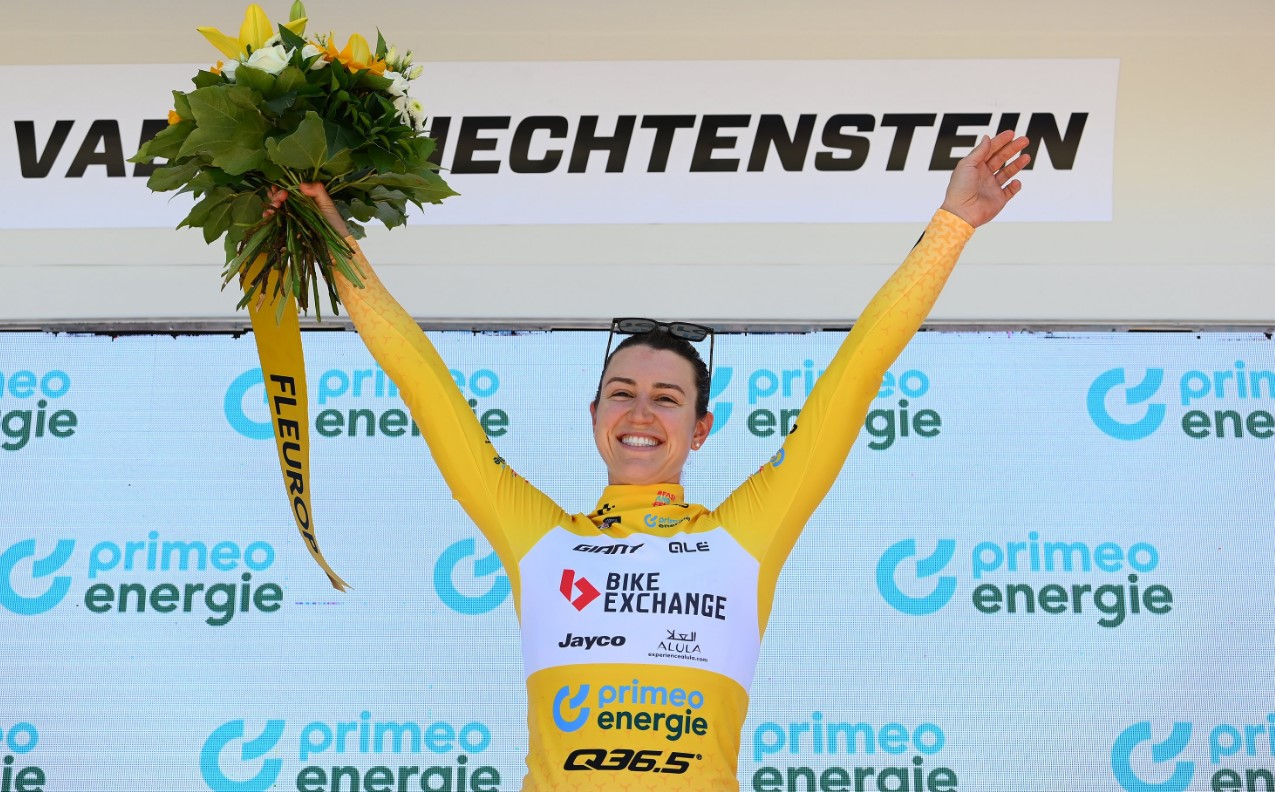 Kristen Faulkner vince la seconda tappa a cronometro e diventa leader del Tour de Suisse Women 2022