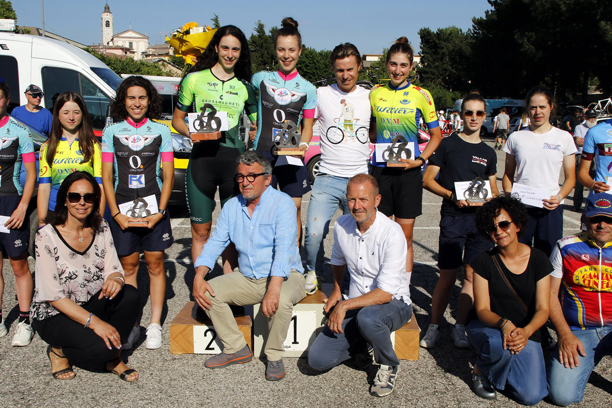 PODIO DONNE JUNIORES CON AUTORITA - Credits Photobicicailotto