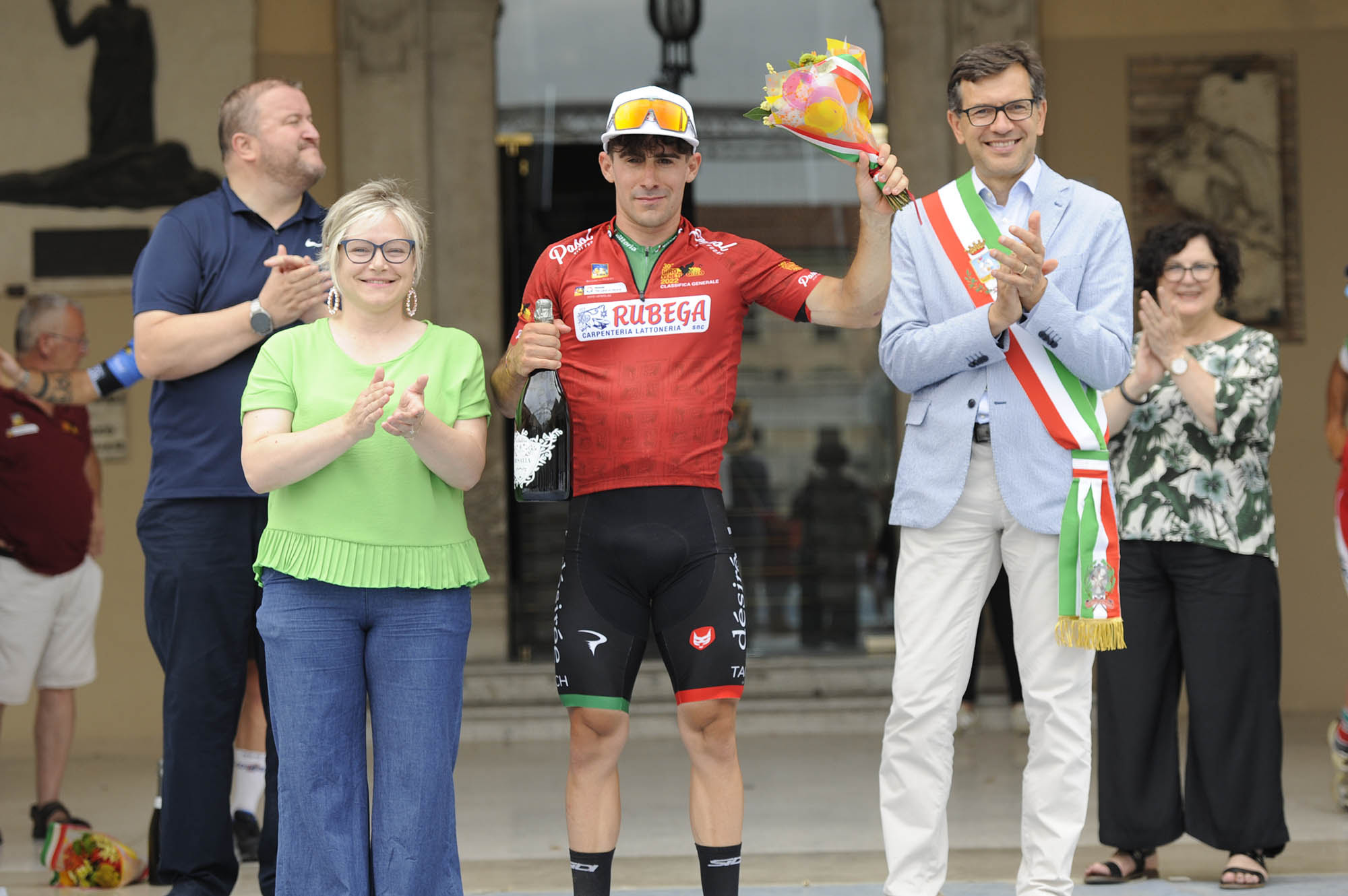 Cristian Rocchetta leader del Giro del Veneto dopo la seconda tappa
