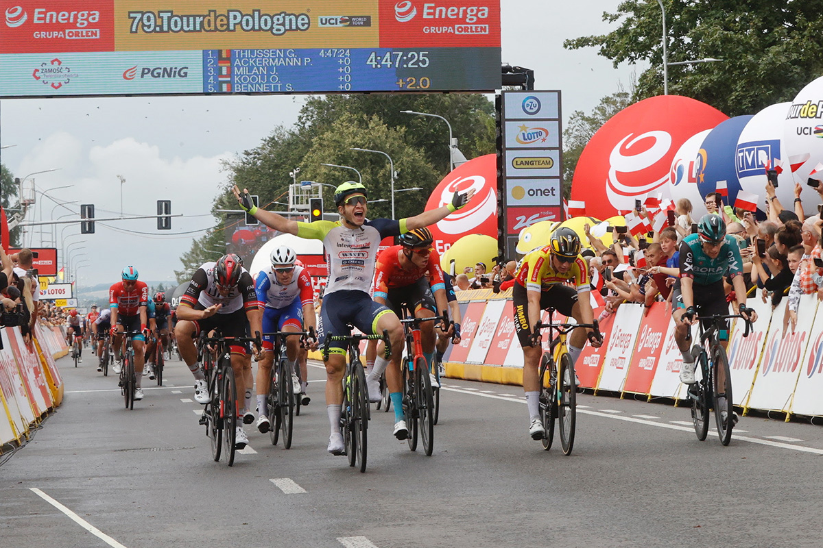 Gerben Thijssen vince la seconda tappa del Tour de Pologne
