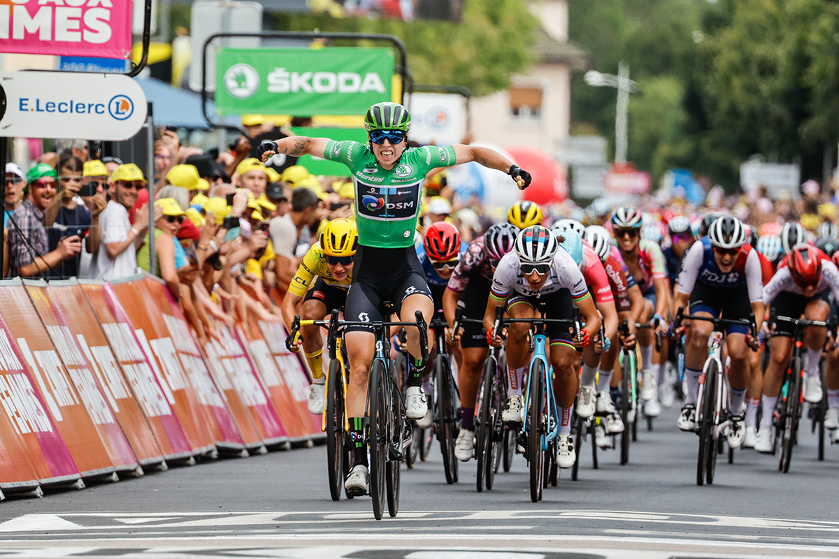 Lorena Wiebes vince la quinta tappa del Tour de France Femmes - credit ©A.S.O. _ Fabien Boukla