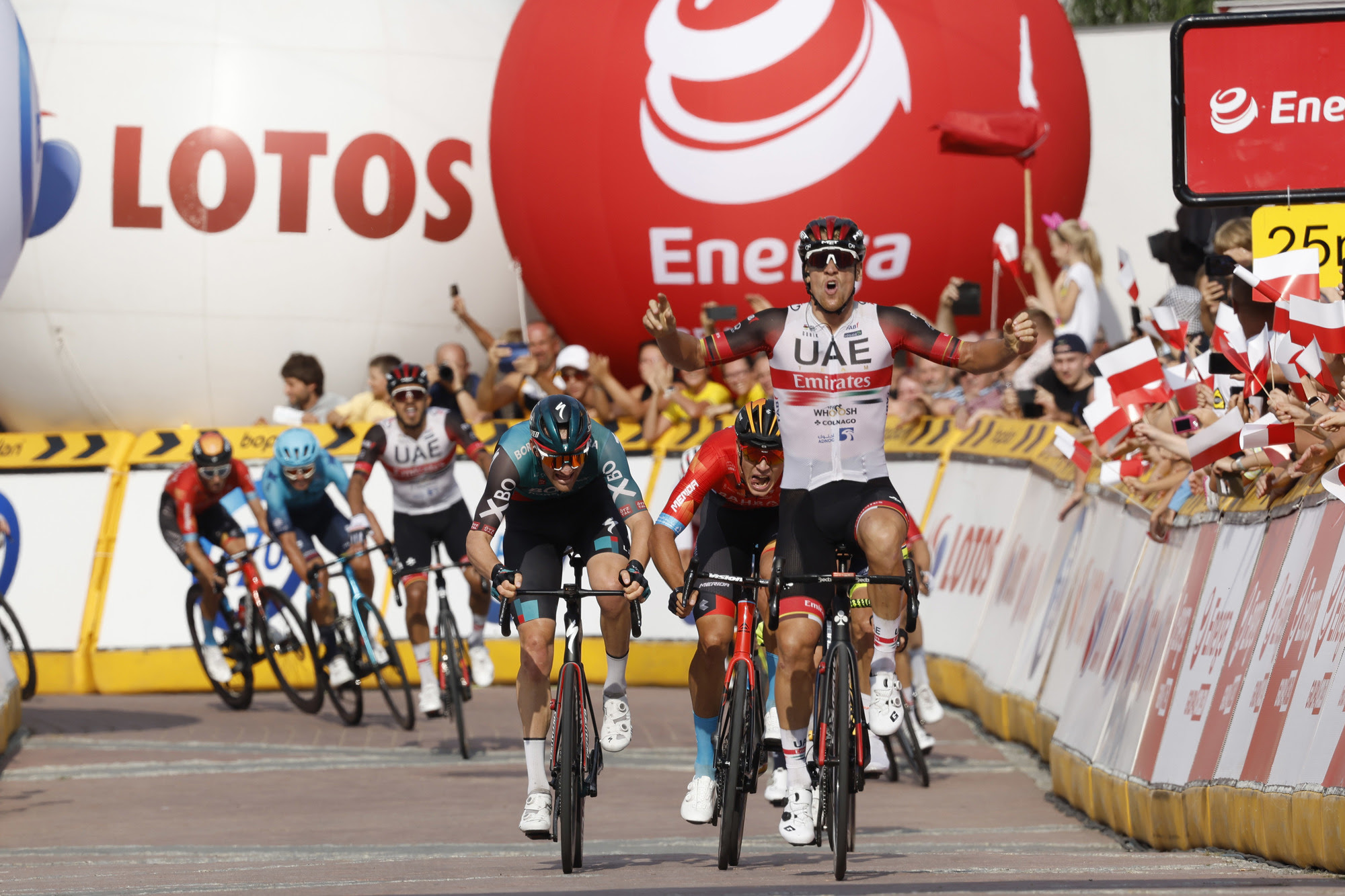Pascal Ackermann vince la quarta tappa del Tour de Pologne 2022 (foto Sprint Cycling Agency)