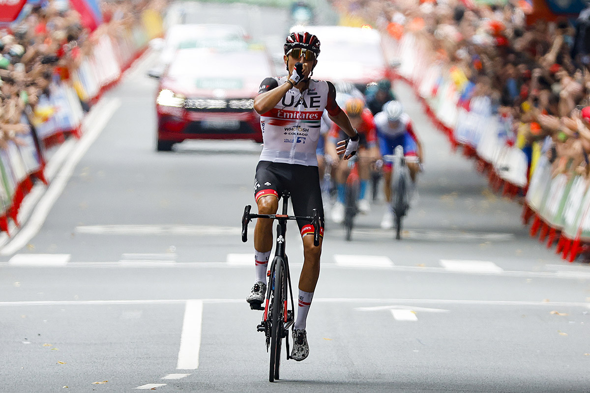 Marc Soler vince la quinta tappa della Vuelta 2022 (foto Unipublic/Sprint Cycling Agency)