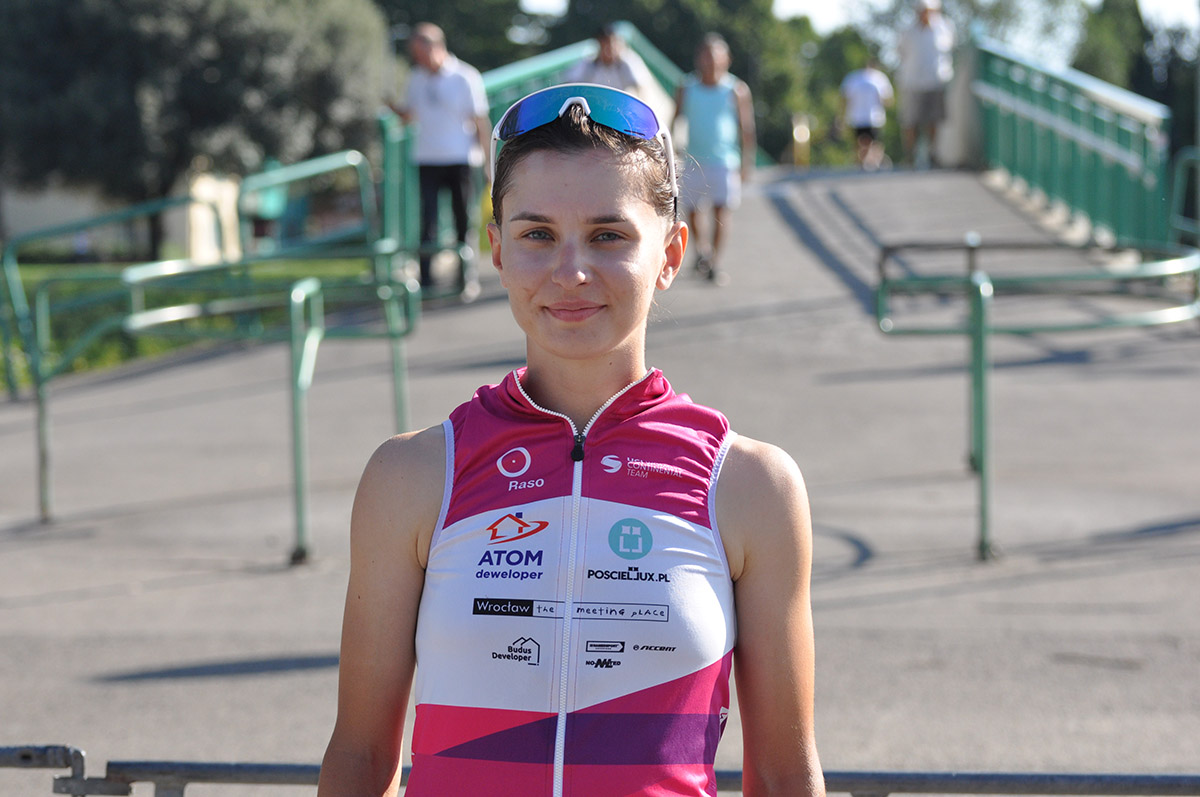 Sojka Agnieszka Skalniak vincitrice del prologo del Giro della Toscana femminile