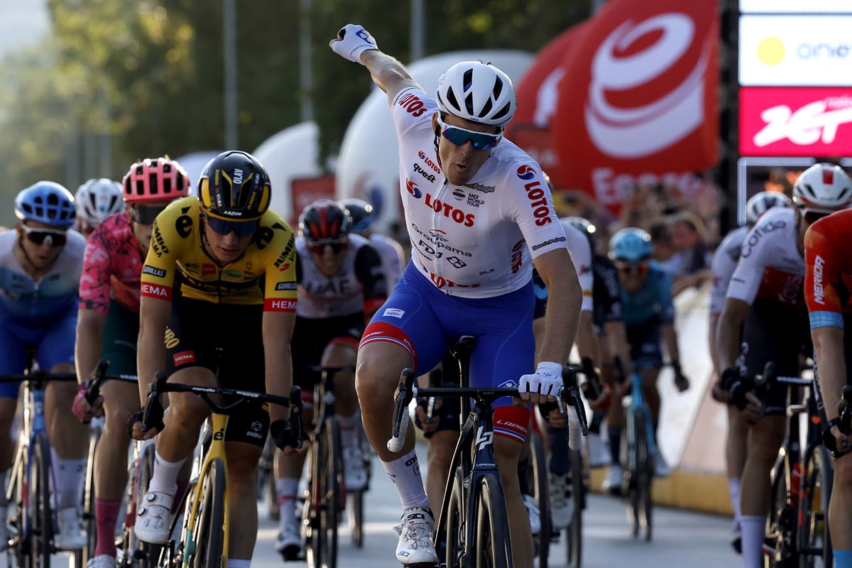 Arnaud Demare vince l'ultima tappa del Tour de Pologne 2022 (foto Sprint Cycling Agency)