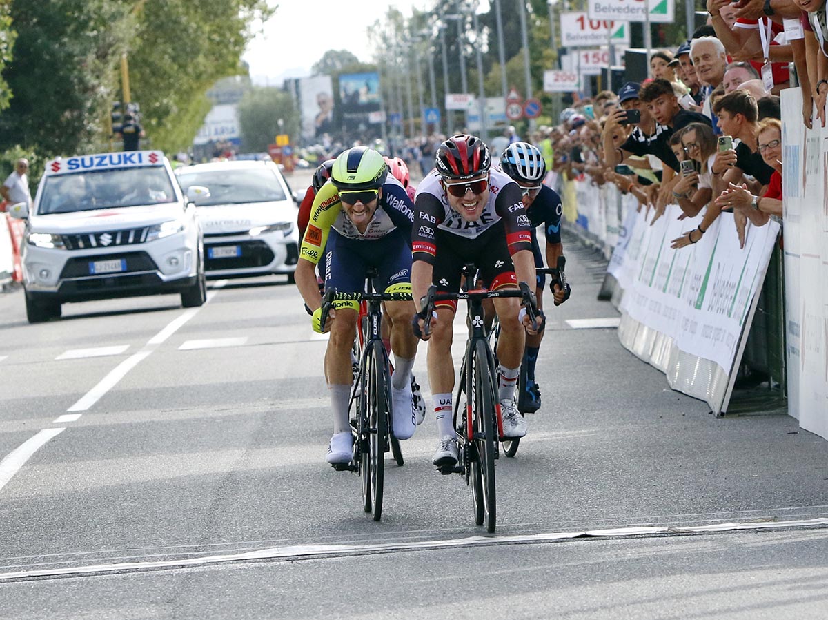 Marc Hirschi vince a Pontedera il Giro della Toscana (foto Photobicicailotto)