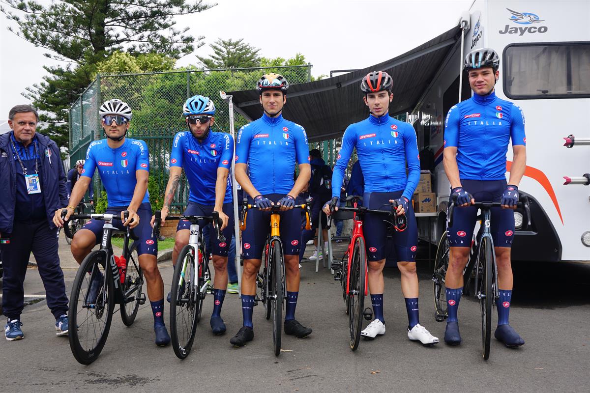 L'Italia Under 23 al Mondiale Wollongong 2022