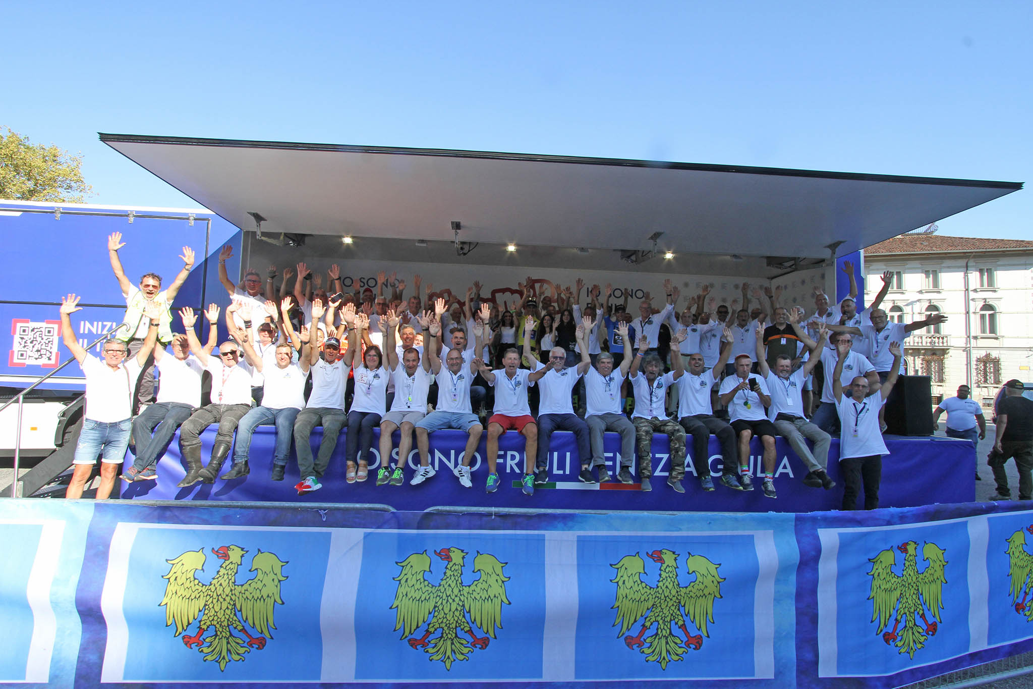 Gli organizzatori del Giro del Friuli 2022 (foto Bolgan)