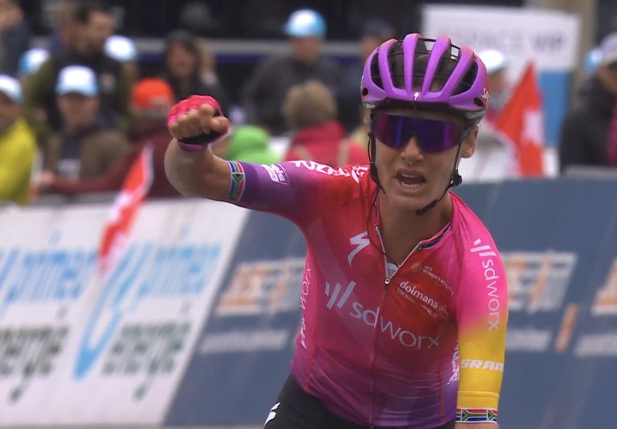 Ashleigh Moolman vince la seconda tappa del Tour de Romandie Feminin 2022