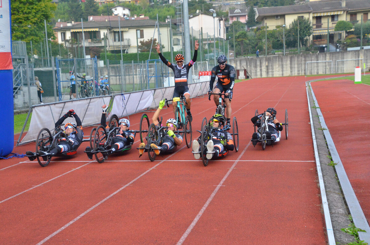 Ivan Cerioli, che capitanerà un team di handbike