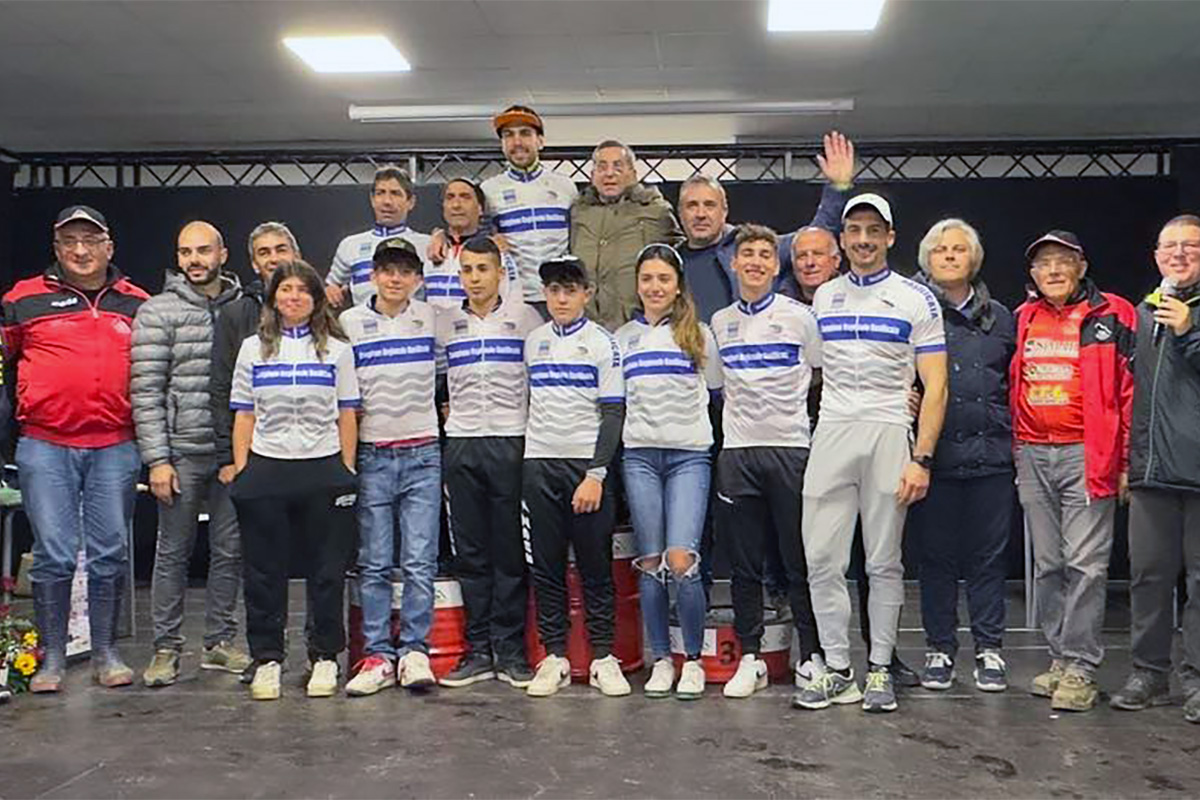 I nuovi campioni di ciclocross della Basilicata - credit Team Bykers Viggiano e Ludobike Scuola di Ciclismo