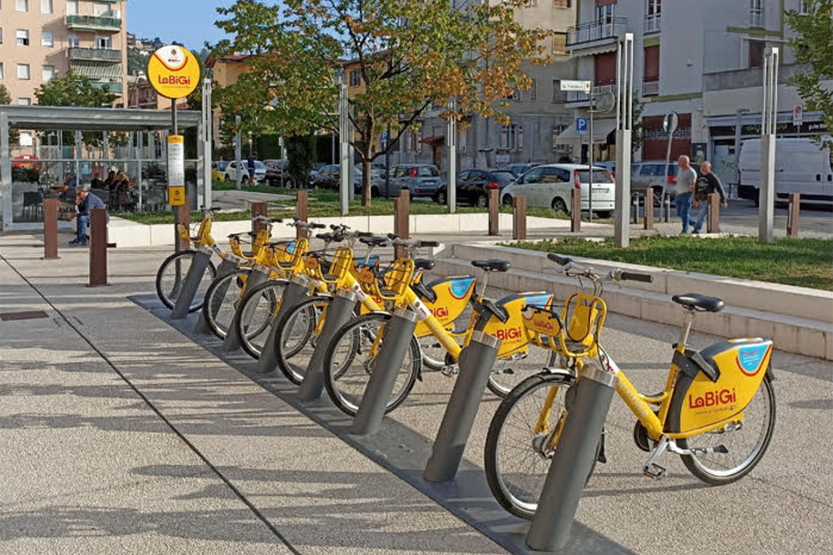 La BiGi, il servizio di bike sharing di Bergamo