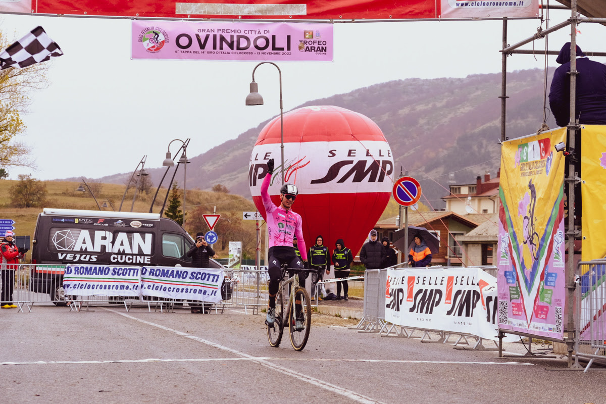 Marco Pavan vince a Ovindoli - credit Lisa Paletti