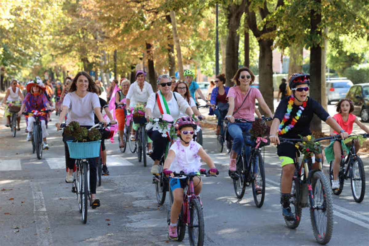 Un'immagine del Cuneo Bike Festival