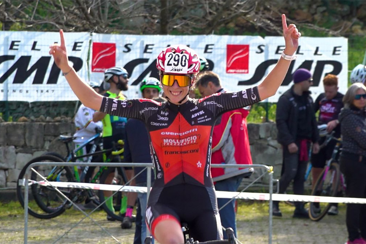 Sara Tarallo vince il Puglia Cross - credit Atlantide Videoservice