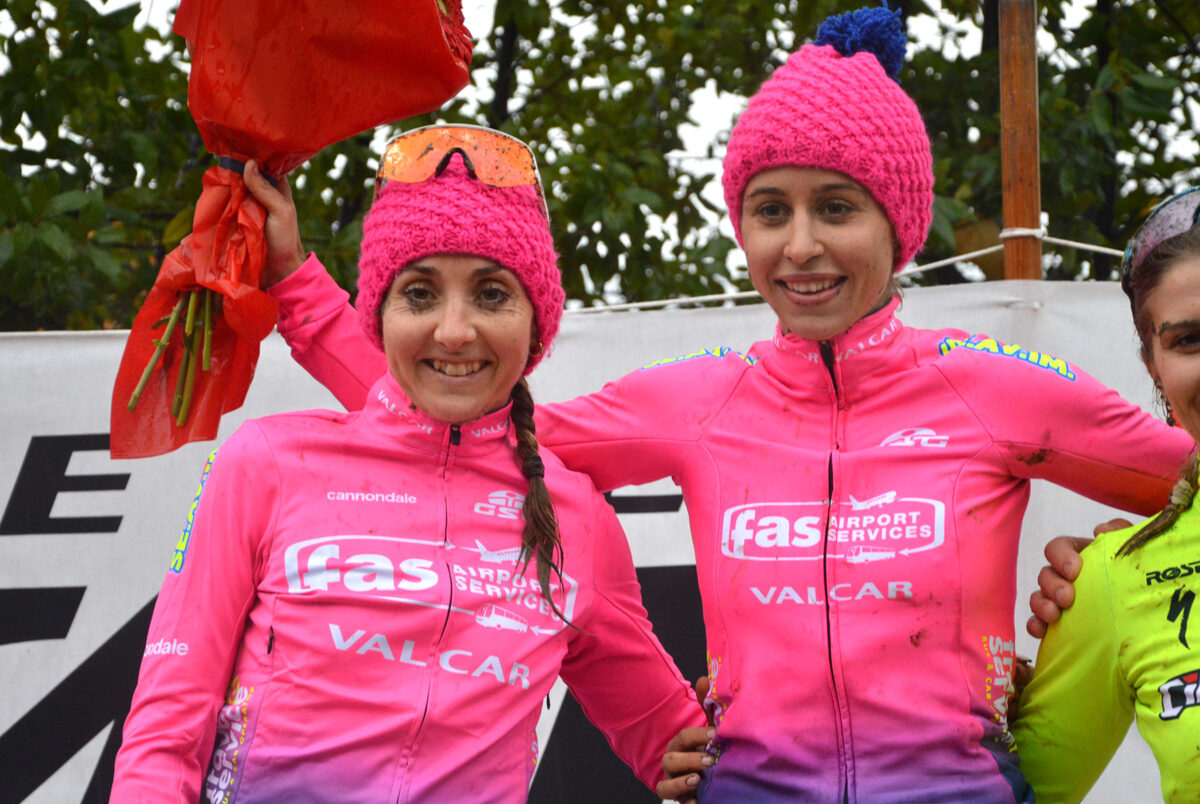 Silvia Persico ed Eva Lechner sul podio del GP Città di Vittorio Veneto