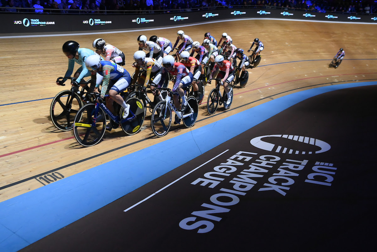 Un momento della Track Champions League a Parigi - credit Alex Broadway/SWpix.com