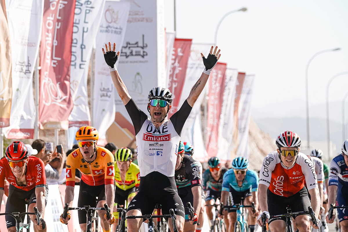 Diego Ulissi vince la quarta tappa del Tour of Oman - credit ASO - Thomas Maheux