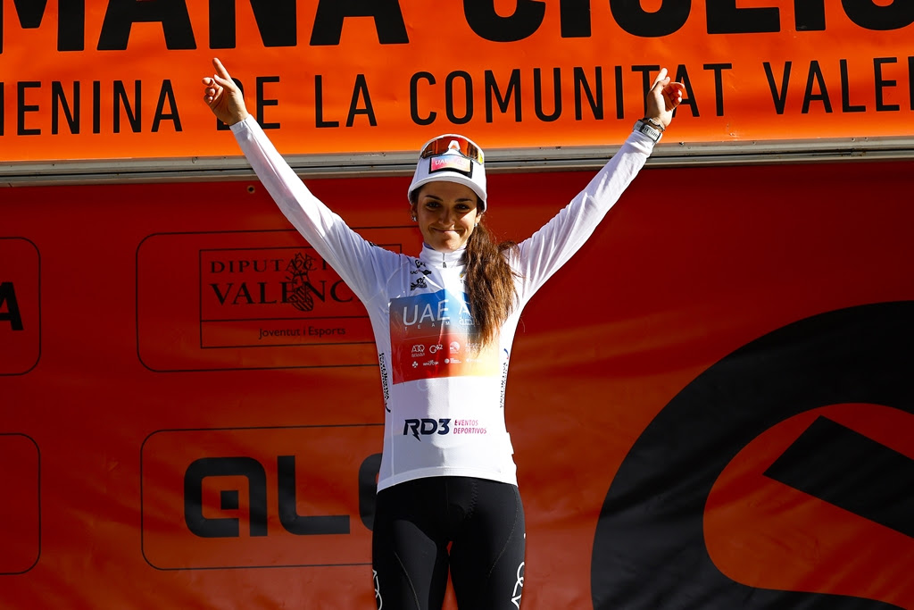 Eleonora Gasparrini miglior giovane della Setmana Valenciana - credit Sprint Cycling Agency