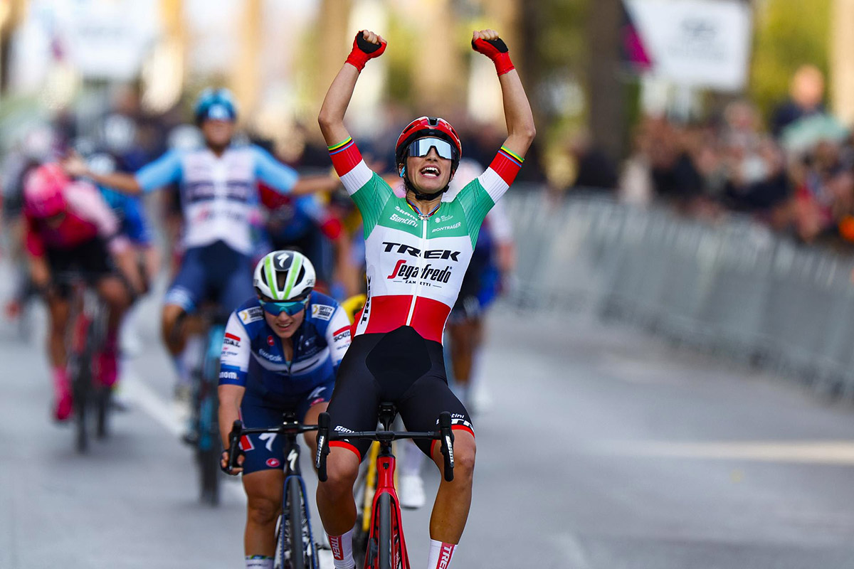 Elisa Balsamo vince a Sagunt la prima tappa della Setmana Ciclista-Volta Comunitat Valenciana