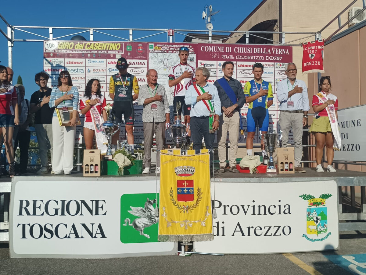 Edoardo Zamperini vince il 106° Giro del Casentino - credit Lorenza Cerbini