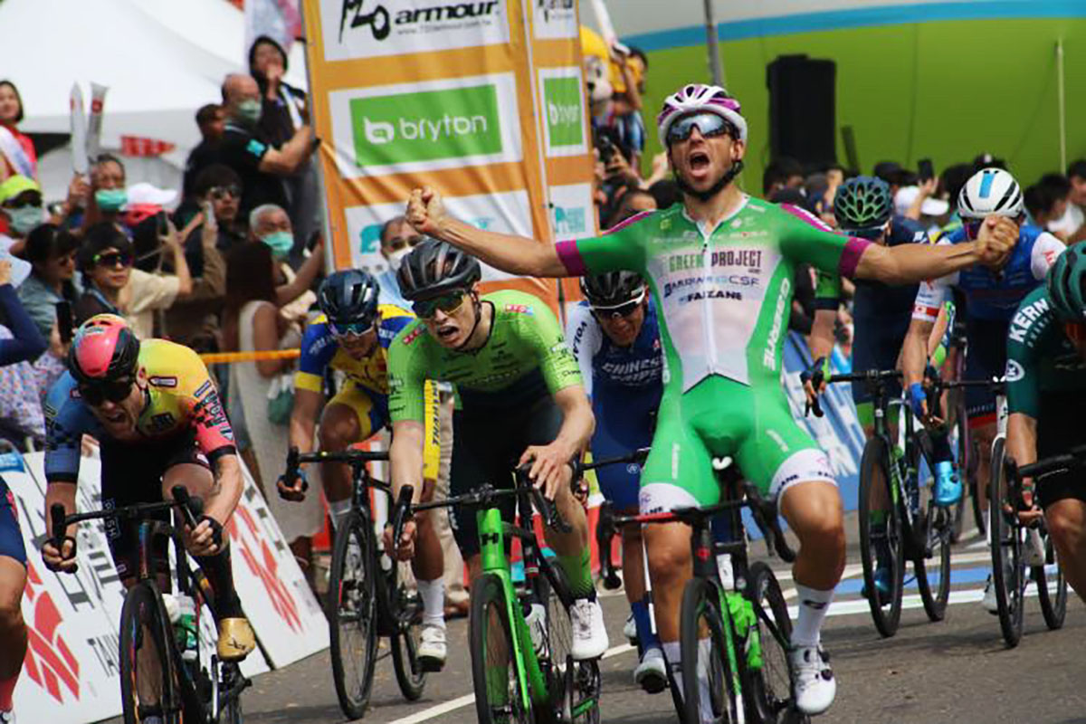 Enrico Zanoncello vince l'ultima tappa del Tour de Taiwan