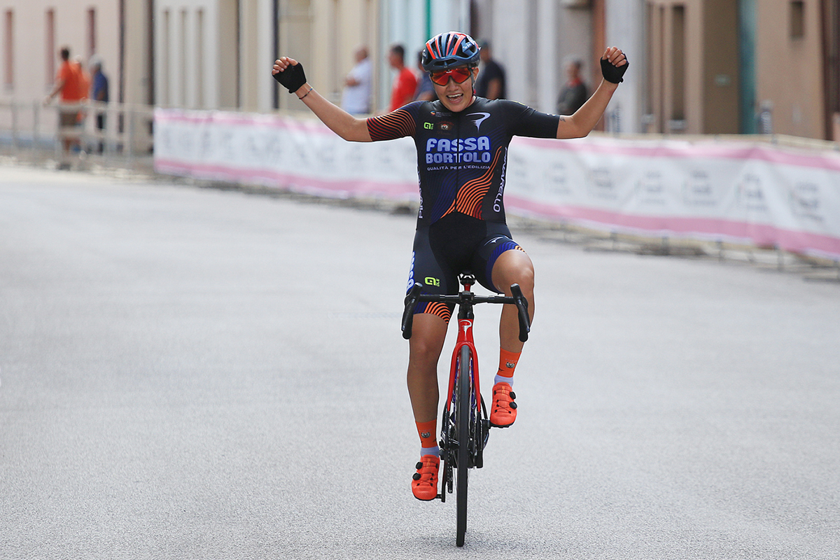 Giorgia Bariani vince il 28° Giro della Provincia di Pordenone - Foto Flaviano Ossola