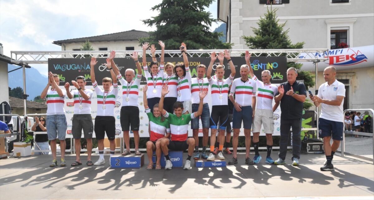I nuovi campioni italiani Marathon tra i master - credit Daniele Mosna