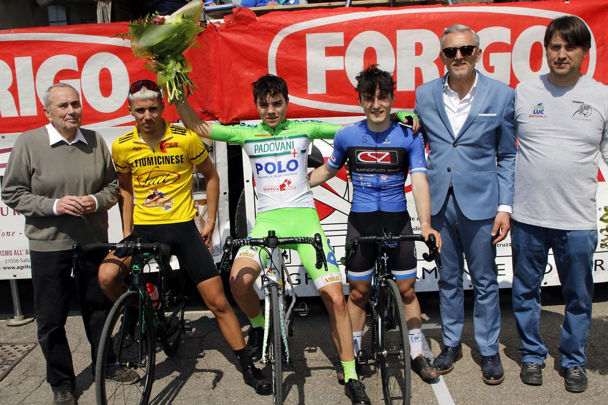 Il podio del Memorial Loris Fortuna - Credit Photobicicailotto