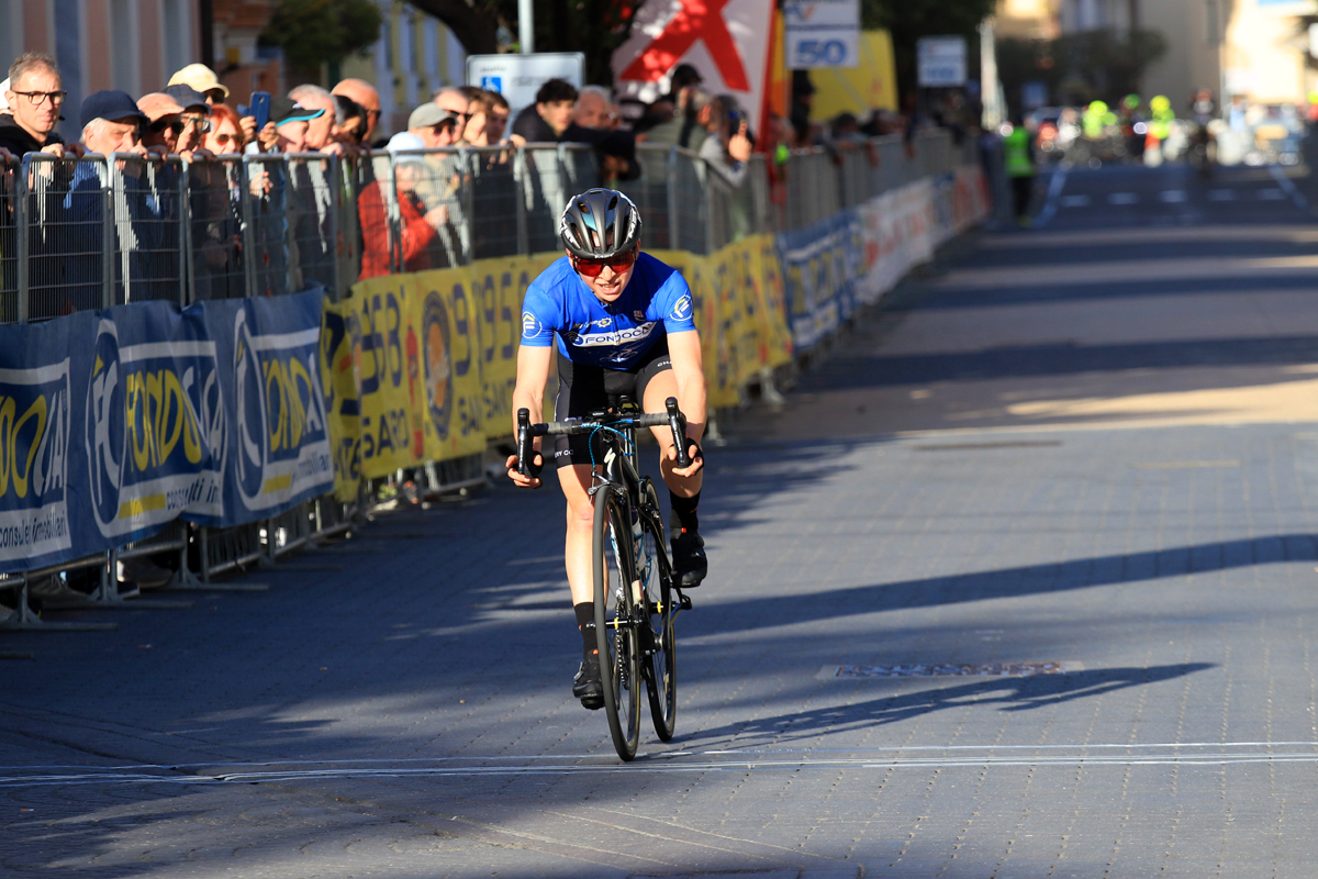 Lena Gerault (Team Feminin Chambery), prima a Diano Marina - Foto F.OSSOLA