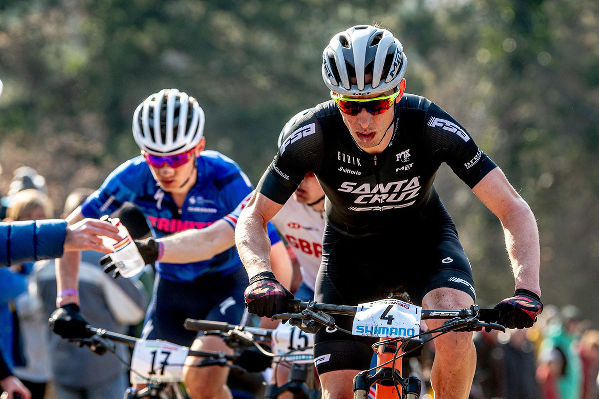 Luca Braidot in azione a San Zeno di Montagna nel 2022 - credit Armin Kuestenbruck