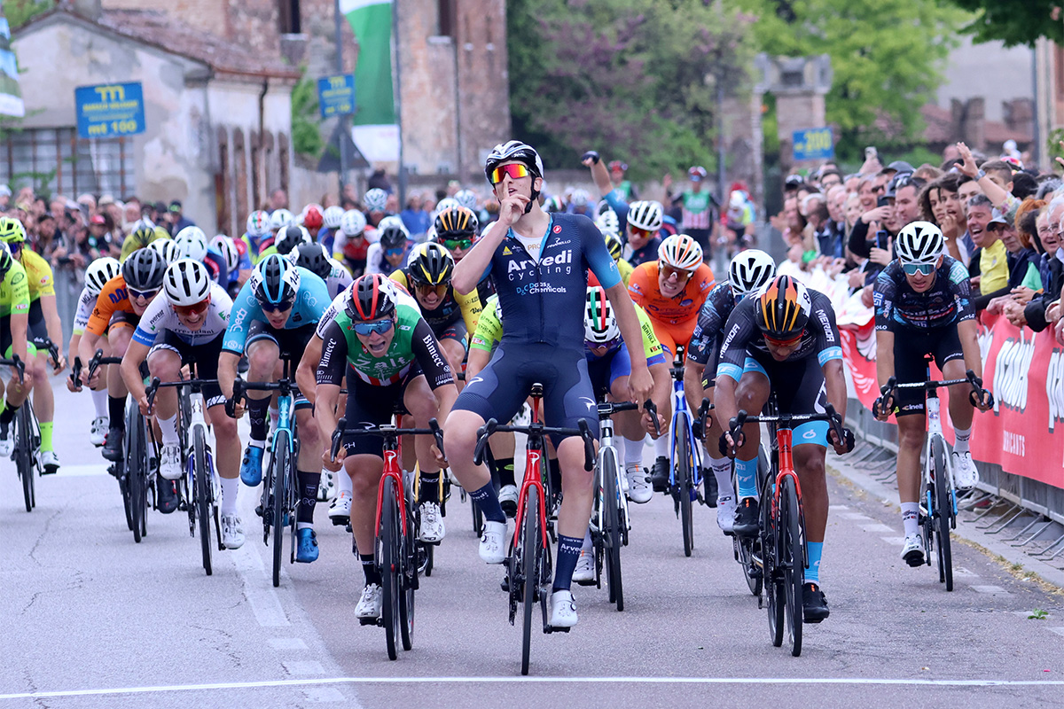 Mattia Pinazzi serve il bis alla Vicenza-Bionde - credit Photobicicailotto