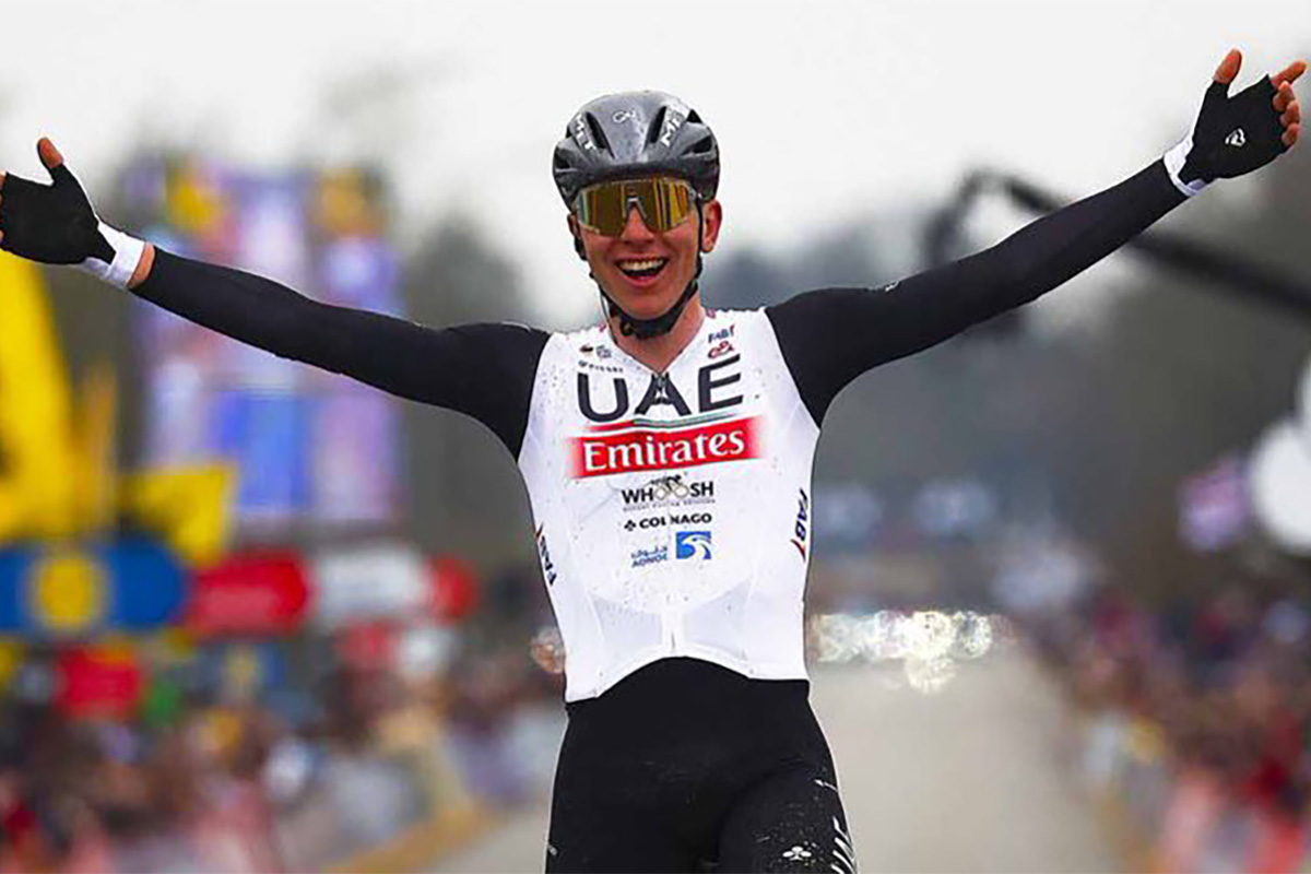 Tadej Pogacar vince l'Amstel Gold Race - credit UAE Team Emirates