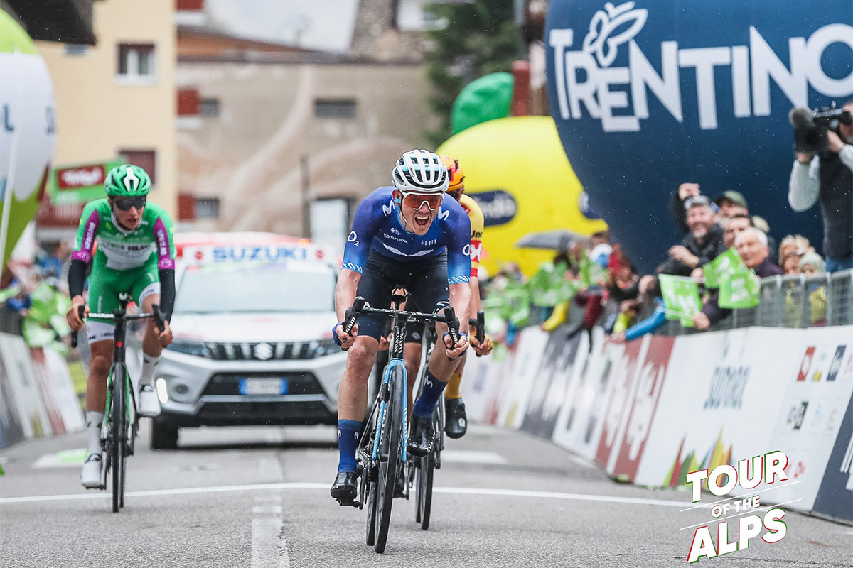 Gregor Muhlberger vince la quarta tappa del Tour of the Alps