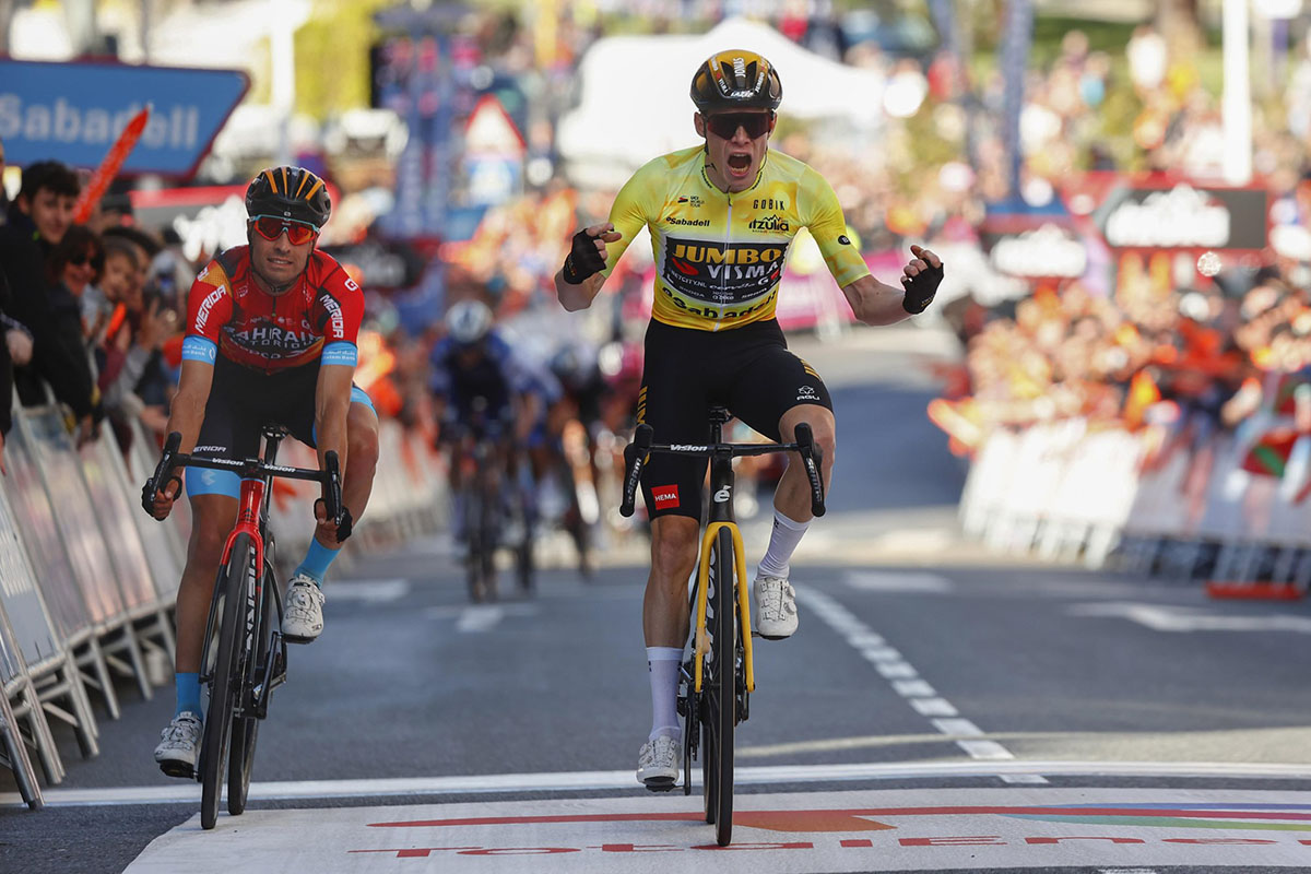 Jonas Vingegaard vince la quarta tappa del Giro dei Paesi Baschi - credit Team Jumbo Visma