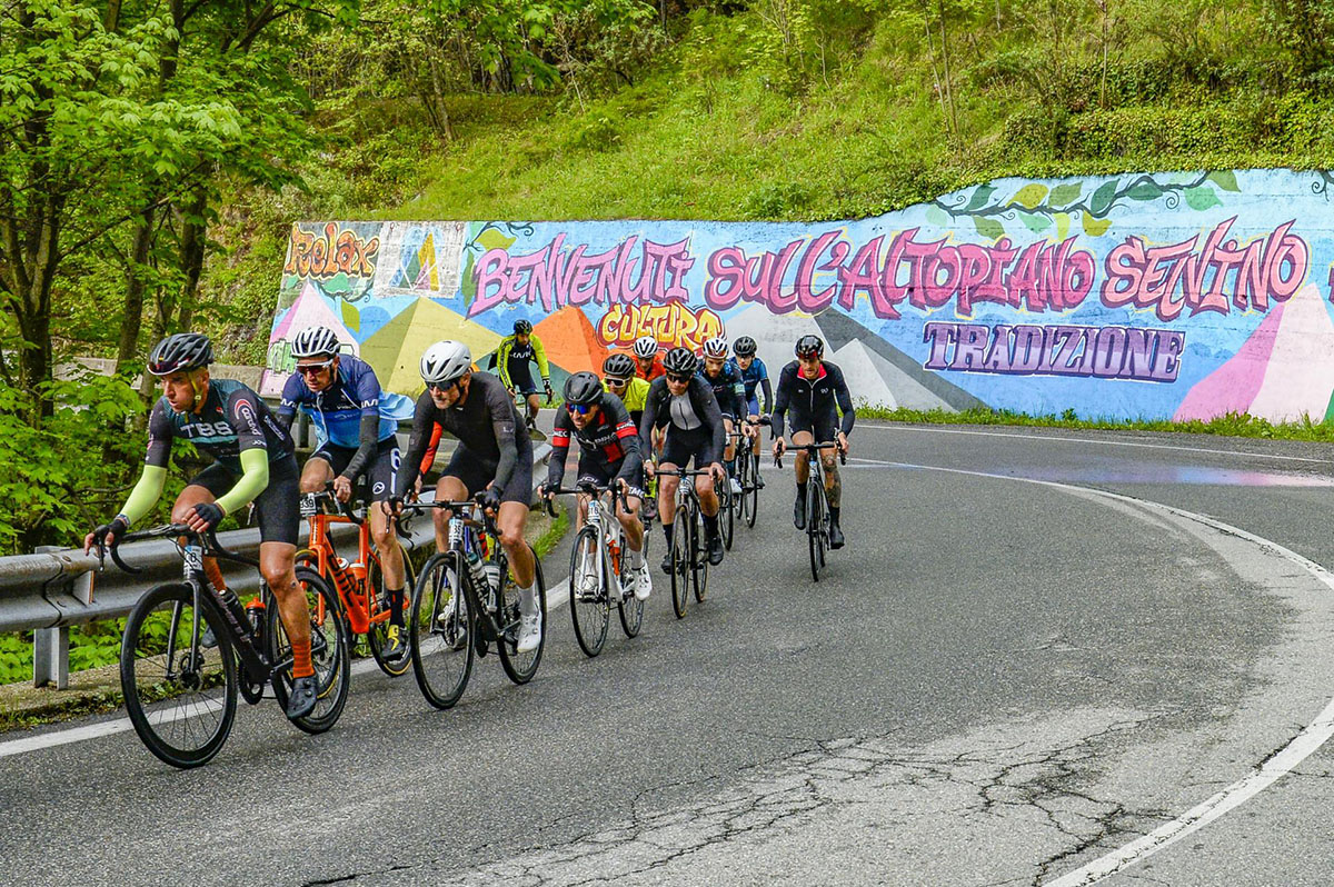 BGY Airport GranFondo, la salita del Selvino - foto Quaranta