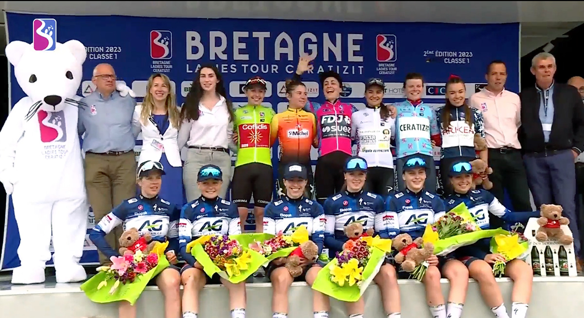 Le maglie finale del Britain Ladies Tour 2023