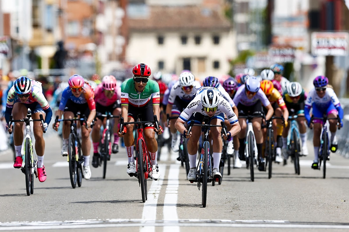 Lorena Wiebes vince la prima tappa della Vuelta a Burgos 2023 - credit Sprint Cycling Agency