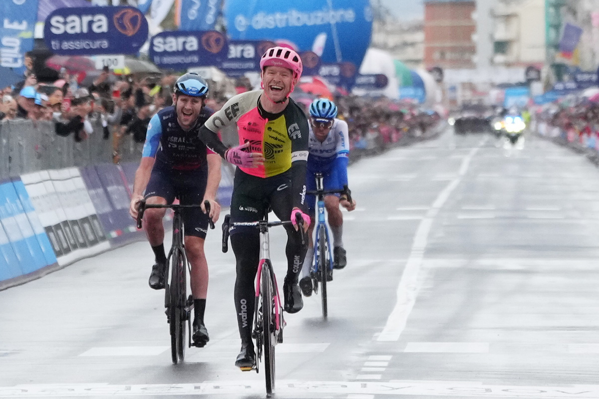 Magnus Cort vince la 10° tappa del Giro d'Italia - credit LaPresse