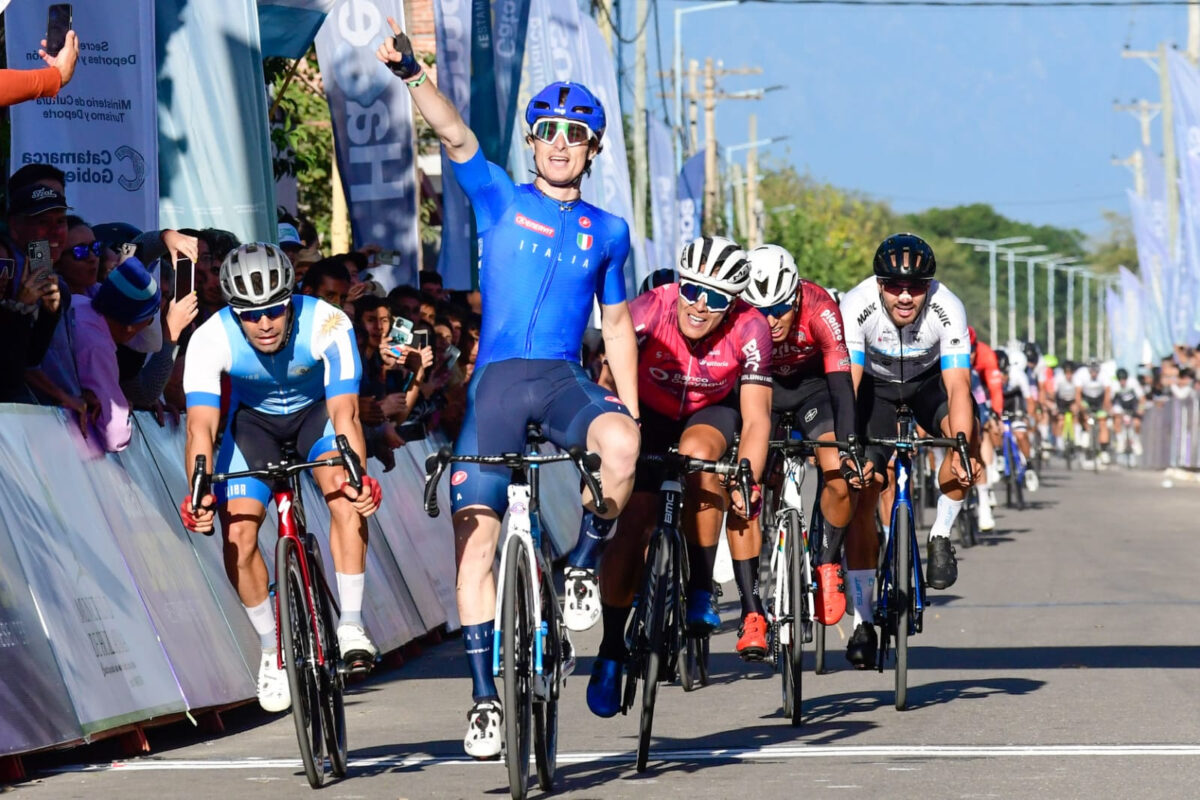 Samuel Quaranta vince la seconda tappa della Vuelta a Catamarca (foto @luisrojomallea)
