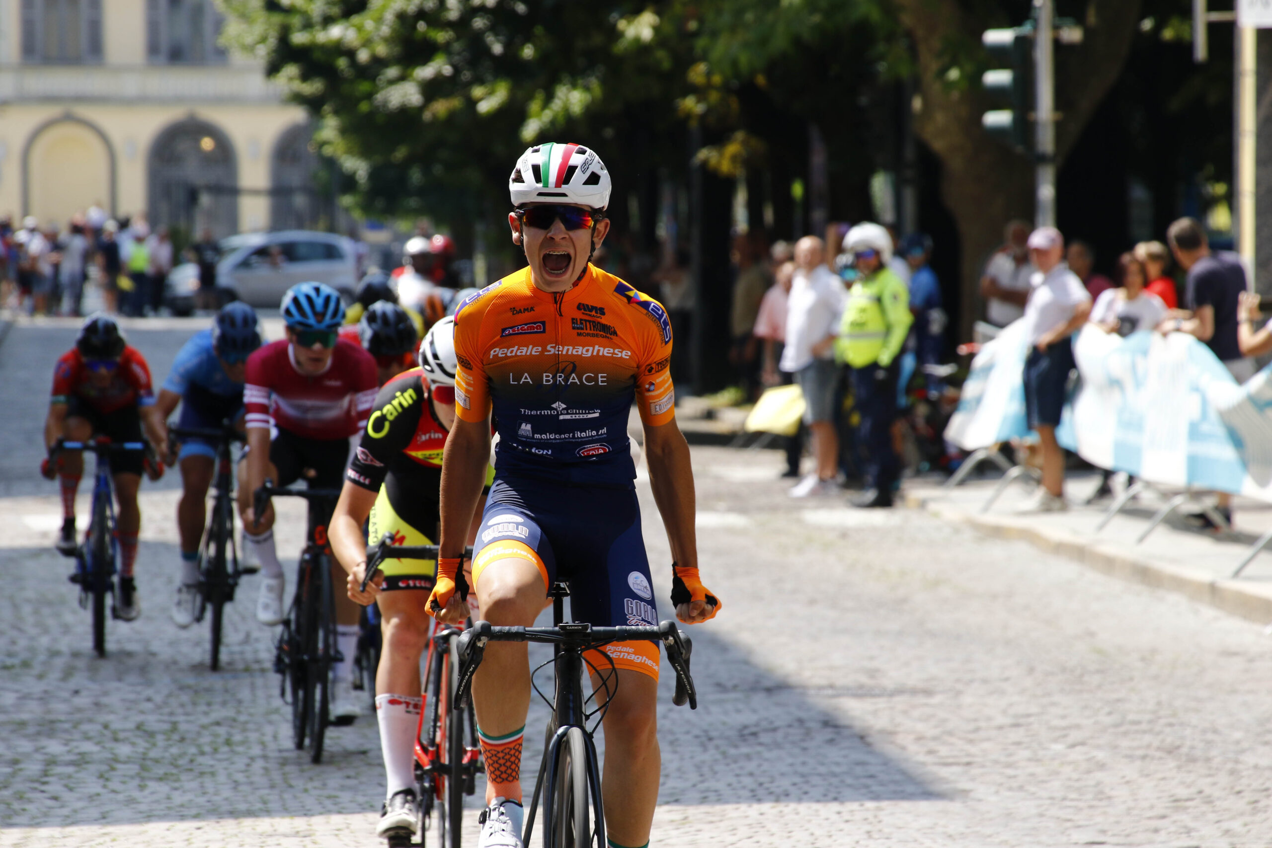 Giacomo Agostino vince a Sondrio il Campionato Lombardo Allievi (foto Berry)