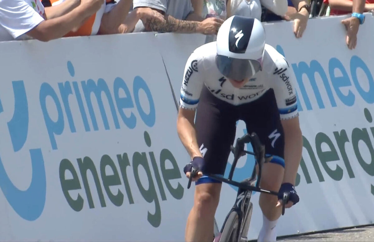 Marlen Reusser vince la seconda tappa a cronometro del Tour de Suisse Women 2023