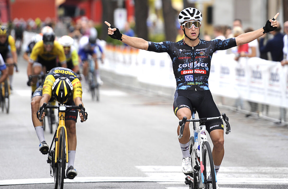 Davide Persico vince la seconda tappa del Giro del Veneto 2023 - credit Rodella