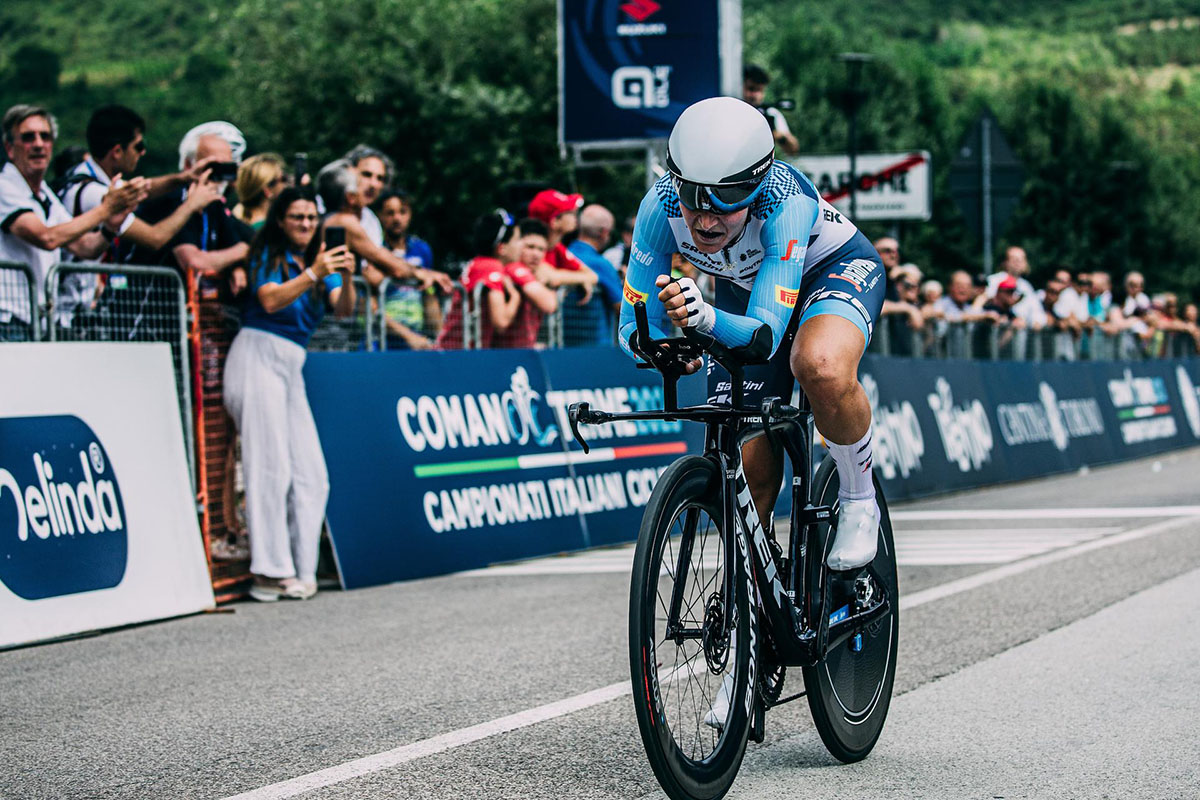 Elisa Longo Borghini vince il titolo italiano a cronometro 2023 - credit Tornanti_cc