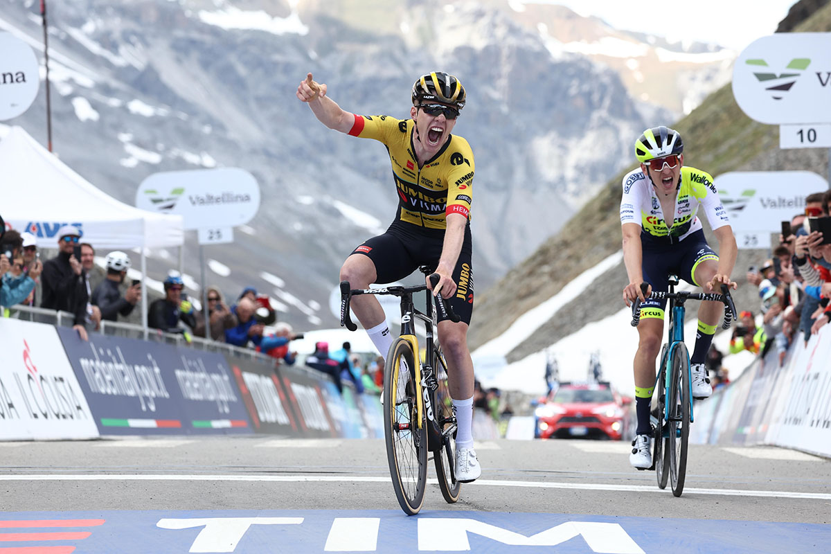 Johannes Staune-Mittet vince sullo Stelvio la quarta tappa del Giro Next Gen - credit LaPresse
