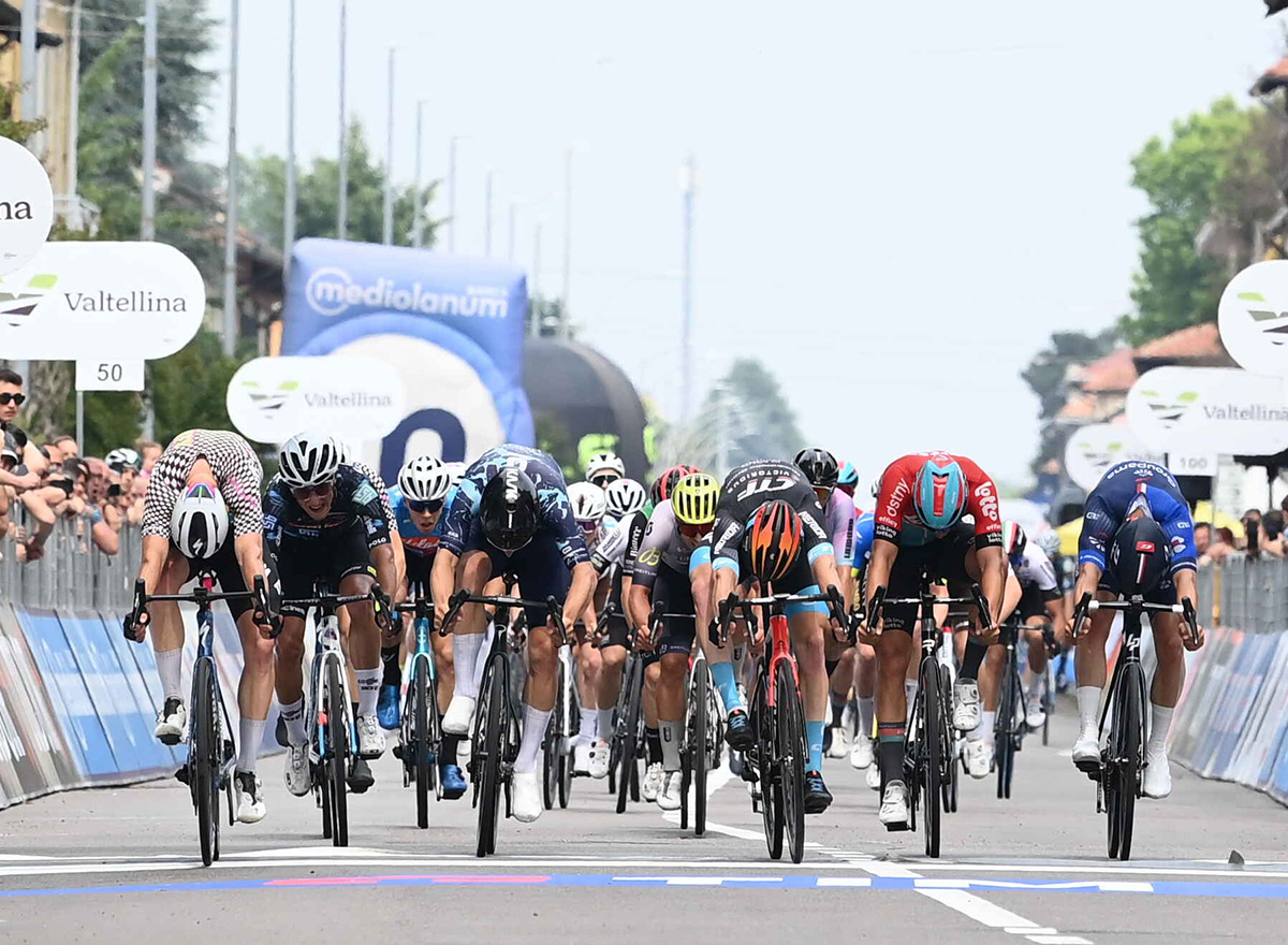 Luke Lamperti vince la terza tappa del Giro Next Gen - LaPresse