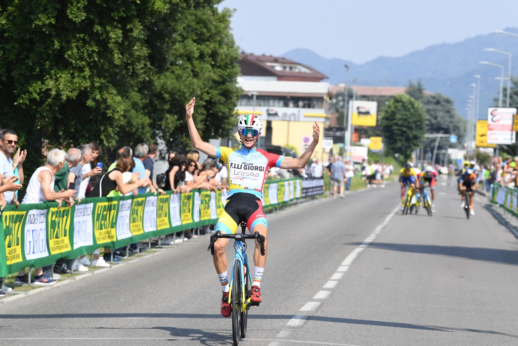 Matteo Falchetti (Team Giorgi) vince il Trofeo Vittorio Giorgi - credit Rodella