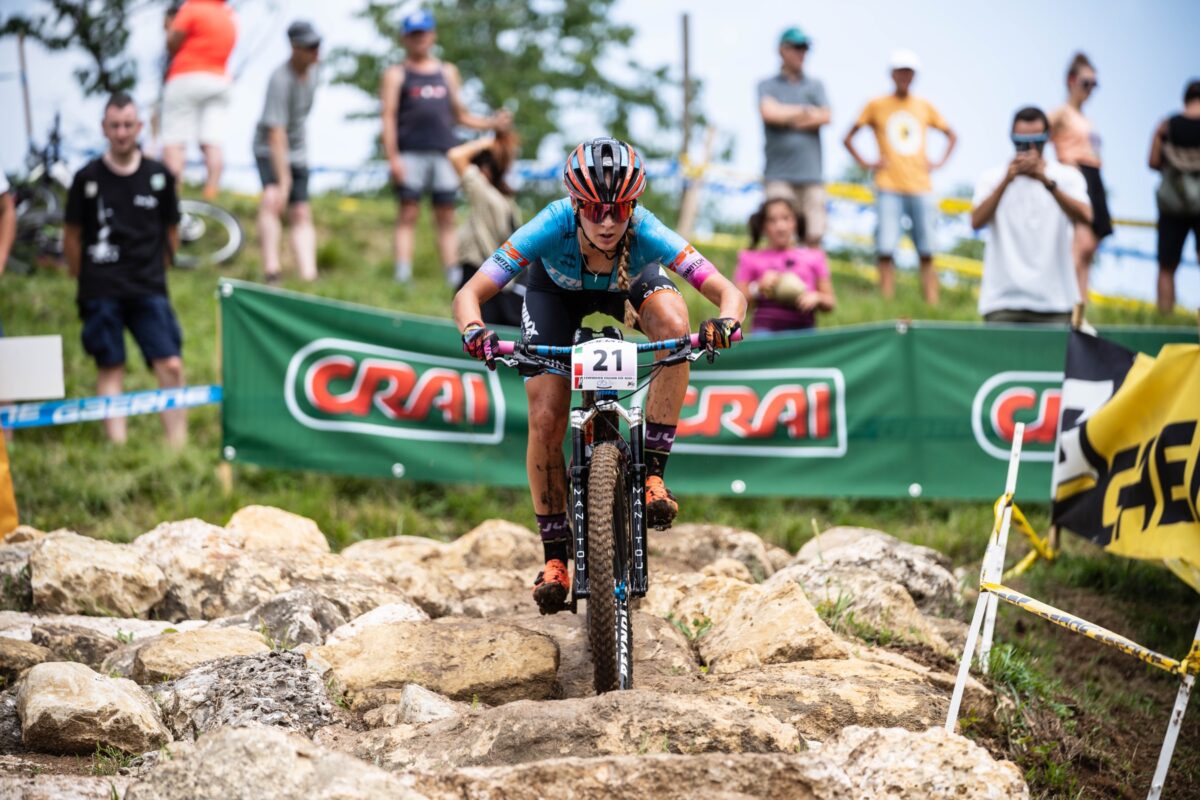 Lucia Bramati (trinx factory Team), medaglia d'argento agli italiani - credit Alessio Pederiva