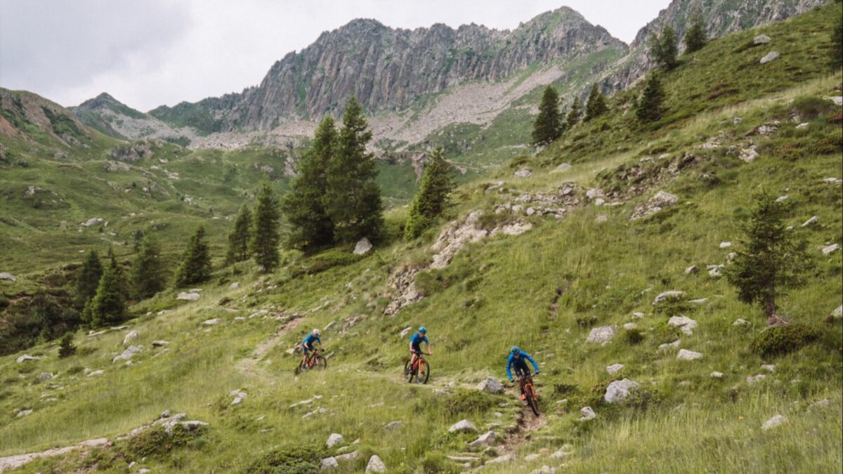 Nazionale marathon in ricognizione sul tracciato della Valsugana Wild Ride