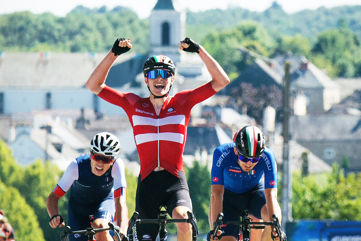 Anders Foldager vince la prima tappa del Tour de l'Avenir